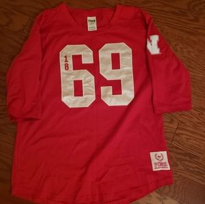 PINK Huskers GameDay shirt